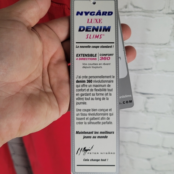 NYGARD | Luxe Denim Slims stretch cropped capri jeans - Picture 10 of 10